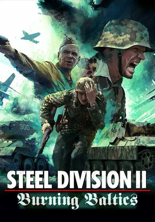 Steel Division 2 - Burning Baltics - Cover / Packshot