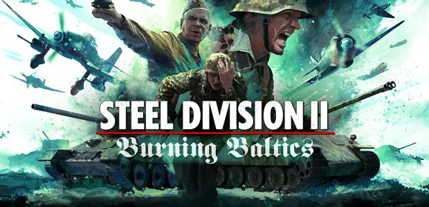 Steel Division 2 - Burning Baltics - Cover / Packshot