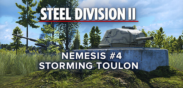 Steel Division 2 - Nemesis #4 - Storming Toulon - Cover / Packshot