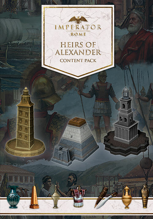 Imperator: Rome - Heirs of Alexander Content Pack - Cover / Packshot