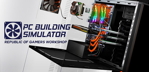 PC Building Simulator - Republic of Gamers Workshop - Cover / Packshot