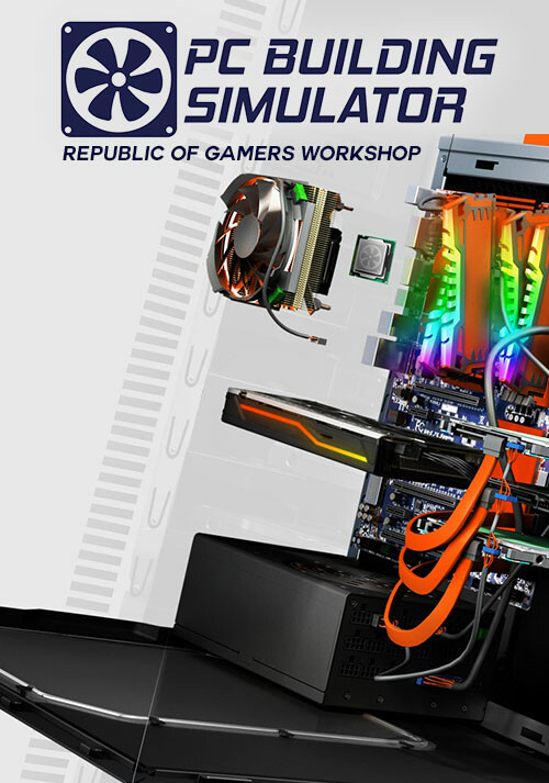 PC Building Simulator - Republic of Gamers Workshop - Cover / Packshot