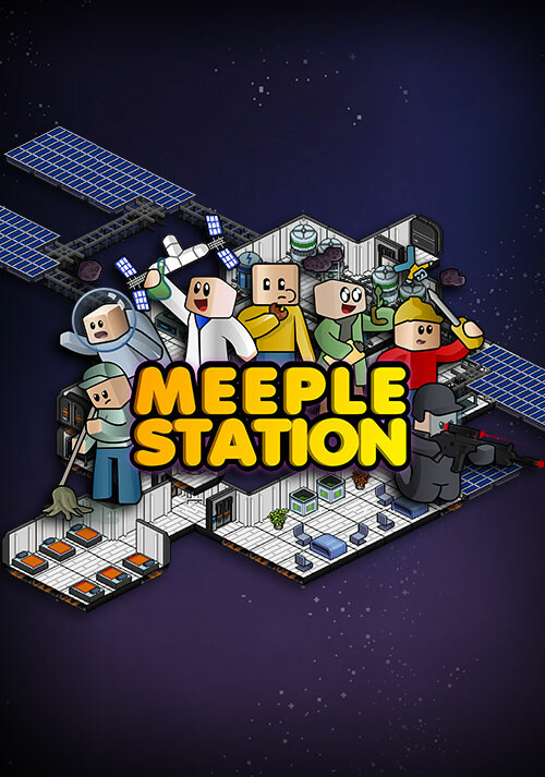 Meeple Station - Cover / Packshot