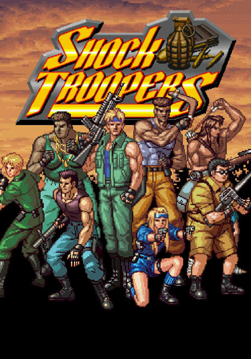 SHOCK TROOPERS - Cover / Packshot