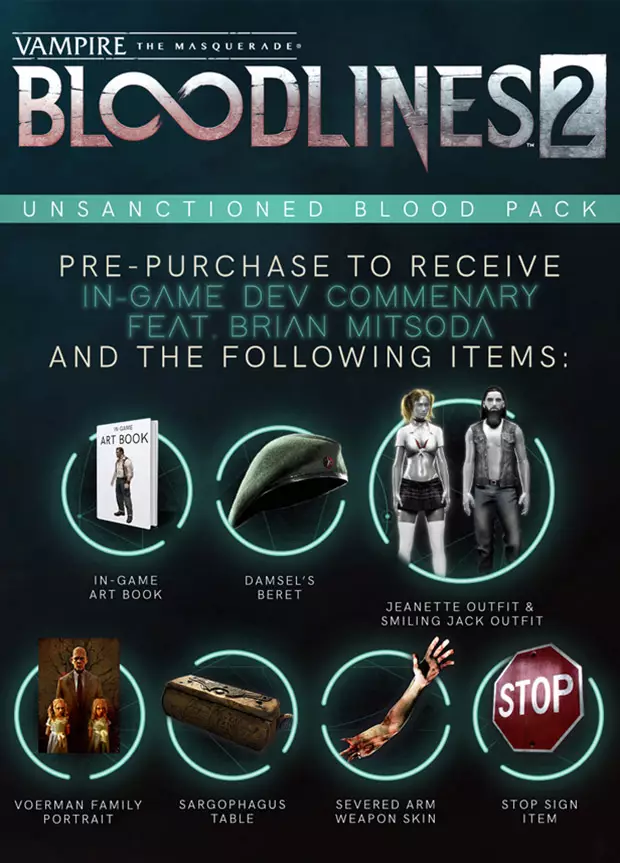 Vampire The Masquerade Bloodlines 2: Blood Moon Edition PC (Preorder) -  Yolo Gaming.key