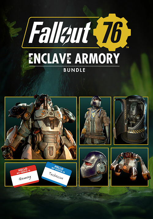 Fallout 76: Gleaming Depths - Enclave Armory Bundle - Cover / Packshot