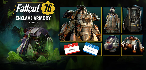 Fallout 76: Gleaming Depths - Enclave Armory Bundle - Cover / Packshot