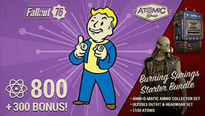 Fallout 76: Burning Springs Starter Bundle