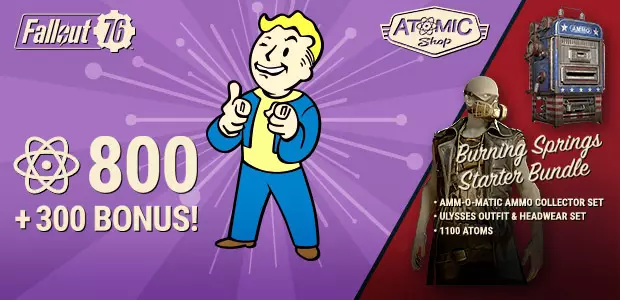 Fallout 76: Burning Springs Starter Bundle