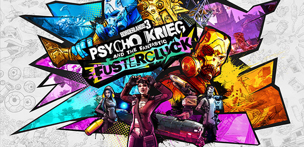 Borderlands 3: Psycho Krieg and the Fantastic FusterCluck (Epic) - Cover / Packshot