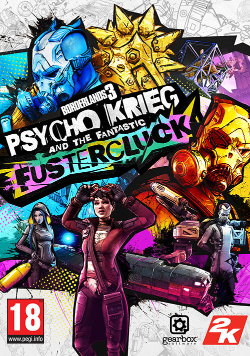 Borderlands 3: Psycho Krieg and the Fantastic FusterCluck (Epic)
