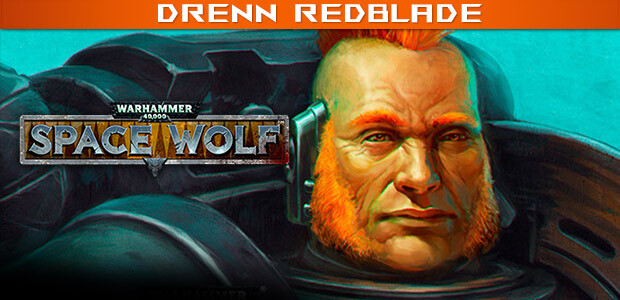 Warhammer 40,000: Space Wolf - Drenn Redblade - Cover / Packshot