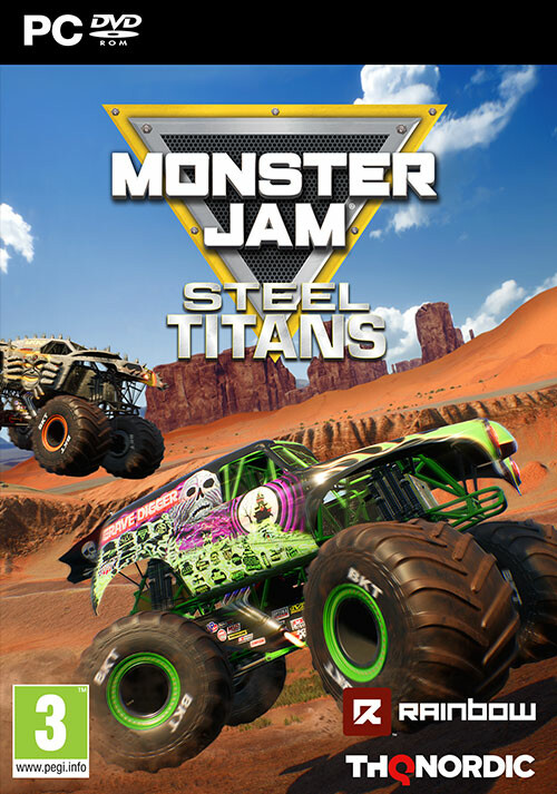 Monster Jam Steel Titans - Cover / Packshot