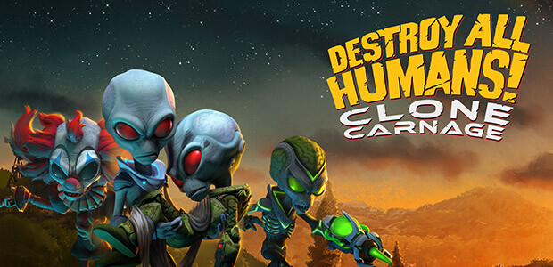 Destroy All Humans! - Clone Carnage - Cover / Packshot