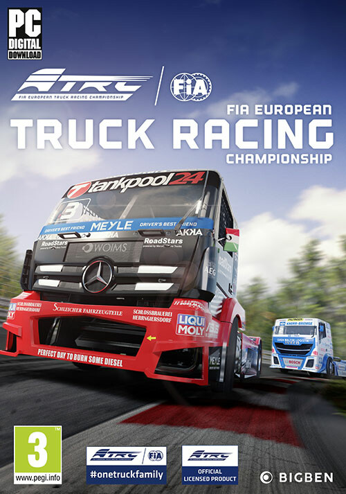 FIA European Truck Racing Championship - Cover / Packshot