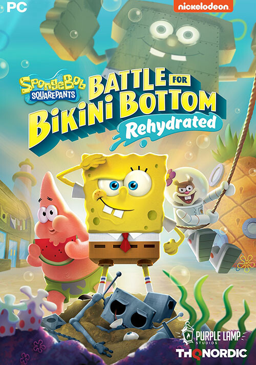 SpongeBob SquarePants: Battle for Bikini Bottom - Rehydrated - Cover / Packshot