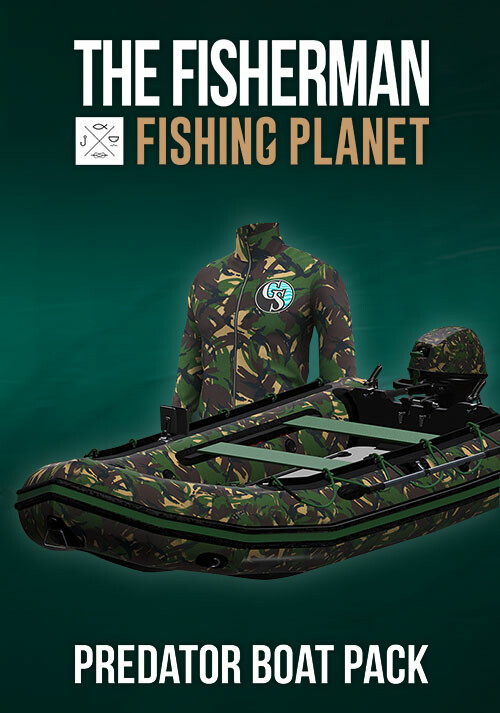 The Fisherman - Fishing Planet: Predator Boat Pack - Cover / Packshot