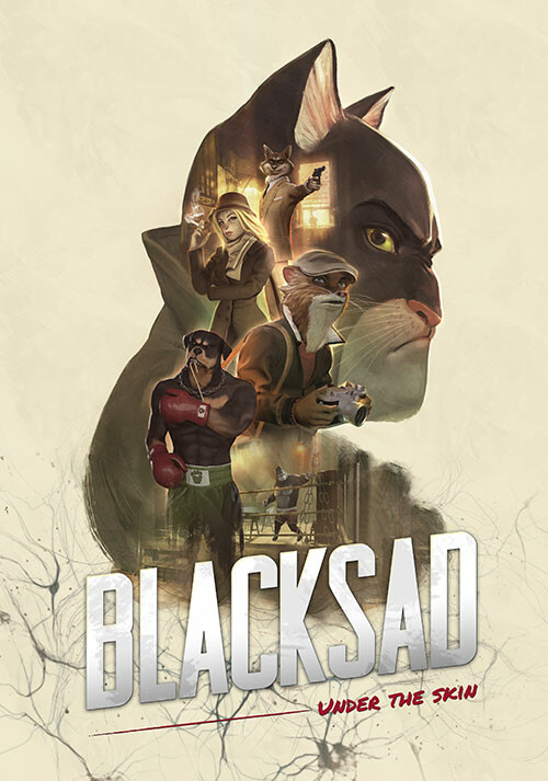 Blacksad: Under the Skin - Cover / Packshot