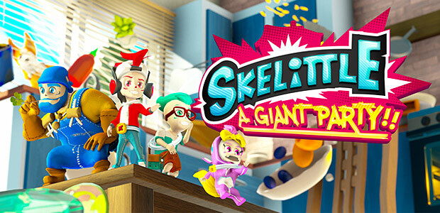 Skelittle: A Giant Party!! - Cover / Packshot