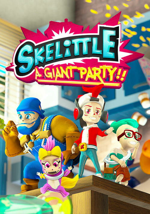 Skelittle: A Giant Party!! - Cover / Packshot
