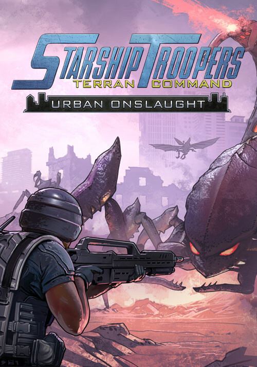 Starship Troopers: Terran Command - Urban Onslaught - Cover / Packshot