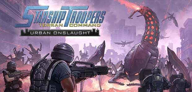 Starship Troopers: Terran Command - Urban Onslaught - Cover / Packshot