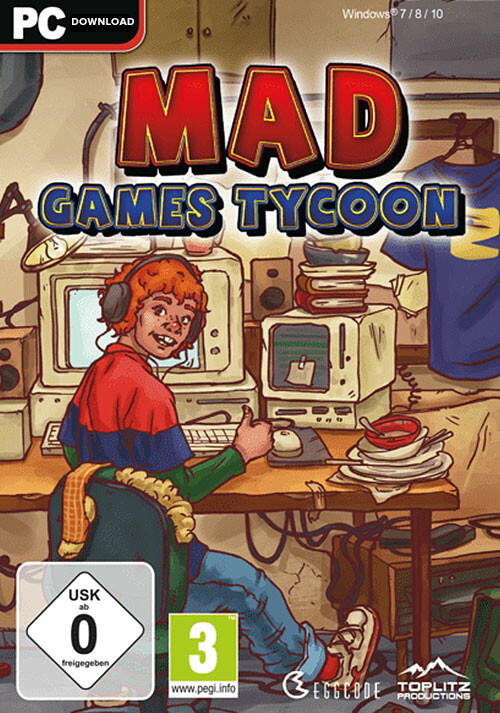 Mad Games Tycoon - Cover / Packshot