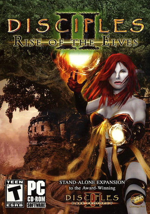 Disciples II: Rise of the Elves - Cover / Packshot