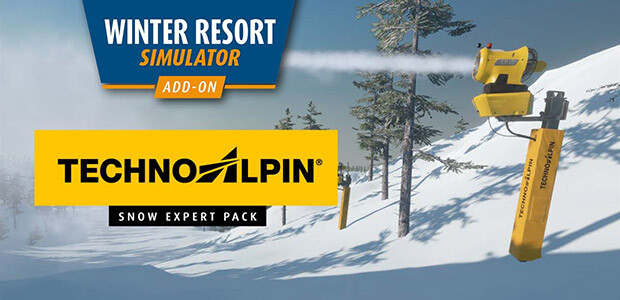 Winter Resort Simulator - TechnoAlpin - Snow Expert Pack - Cover / Packshot