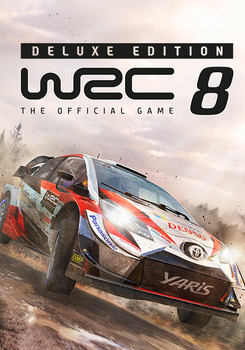 WRC 8 Deluxe Edition FIA World Rally Championship - Cover / Packshot