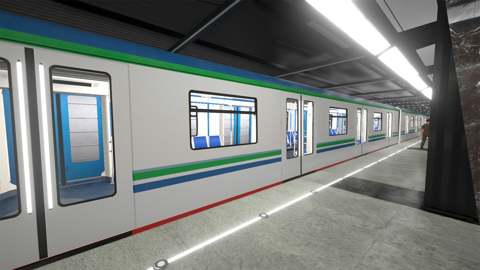 Metro s. Metro Simulator 2020. Поезд метро. Вагон метро 3d. Метро Баку.