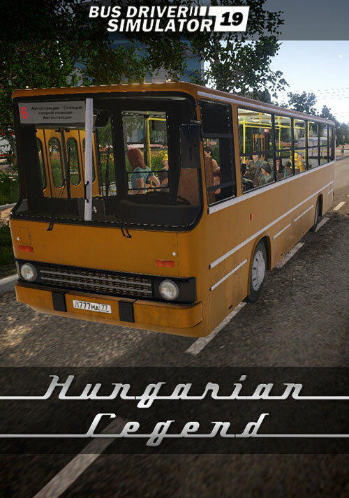 Bus Driver Simulator - Hungarian Legend - Cover / Packshot