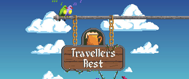 Like Stardew Valley, but with more beer:  Travellers Rest arrives July 28th in Early Access