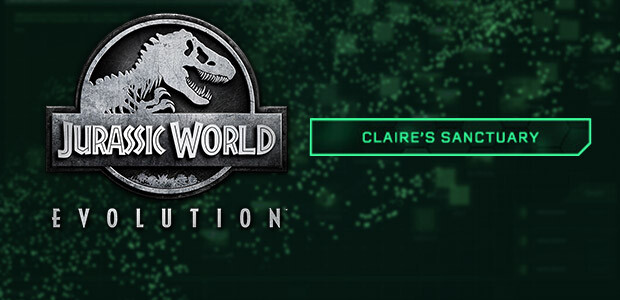 Jurassic World Evolution: Claire's Sanctuary - Cover / Packshot