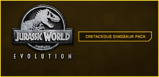 Jurassic World Evolution: Cretaceous Dinosaur Pack - Cover / Packshot
