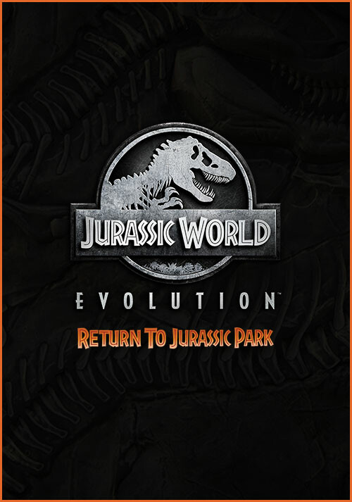 Jurassic World Evolution: Return To Jurassic Park - Cover / Packshot