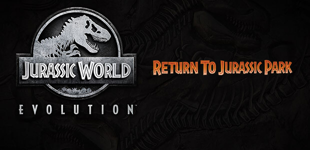 Jurassic World Evolution: Return To Jurassic Park - Cover / Packshot