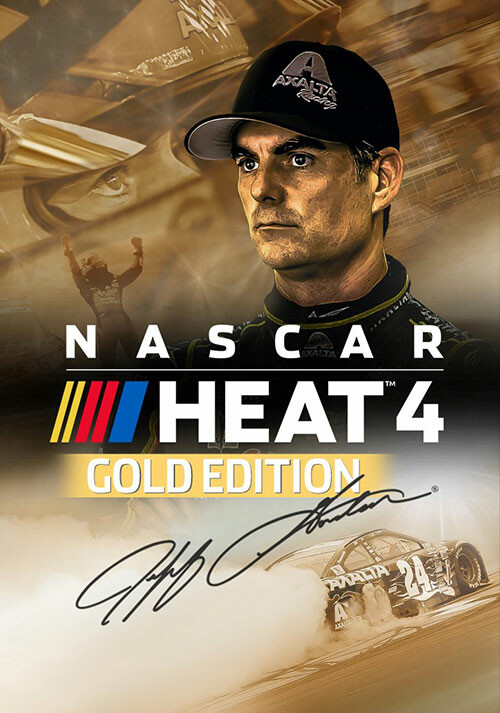 NASCAR Heat 4 Gold Edition - Cover / Packshot