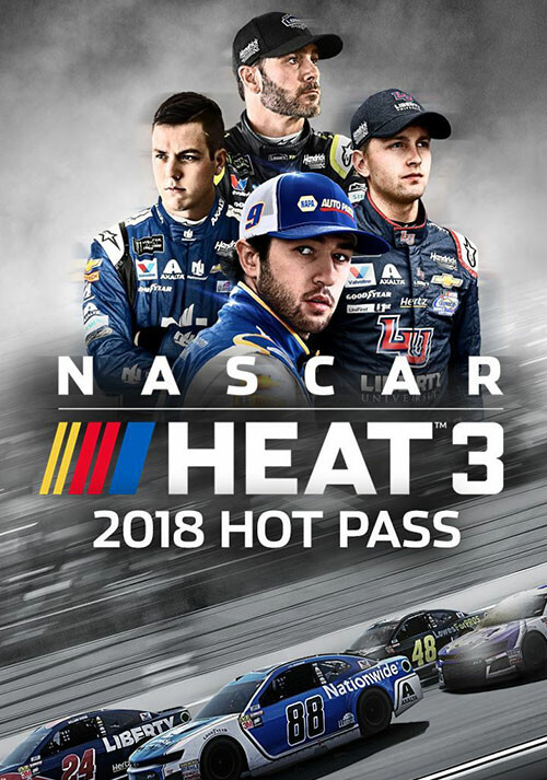 NASCAR Heat 3 - 2018 Hot Pass - Cover / Packshot