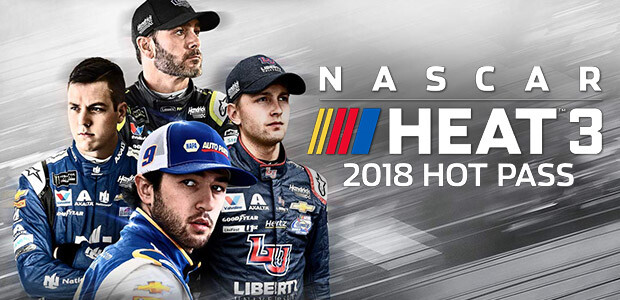 NASCAR Heat 3 - 2018 Hot Pass - Cover / Packshot