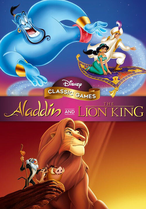 Disney Classic Games: Aladdin and The Lion King - Cover / Packshot