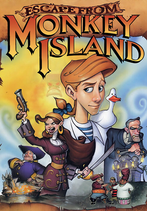 Escape from Monkey Island - Cover / Packshot