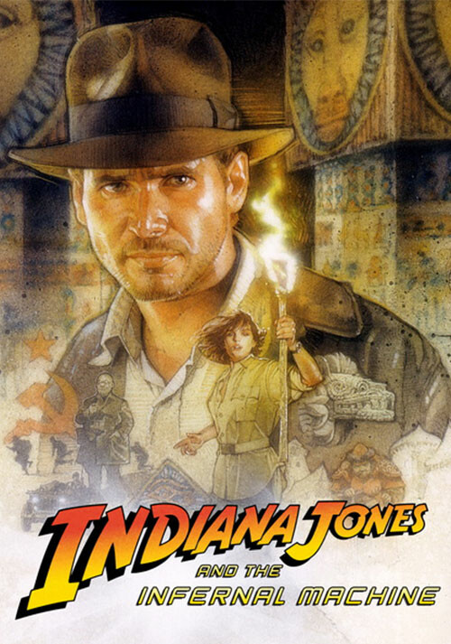Indiana Jones® and the Infernal Machine™ - Cover / Packshot