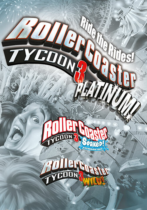 RollerCoaster Tycoon 3: Platinum - Cover / Packshot