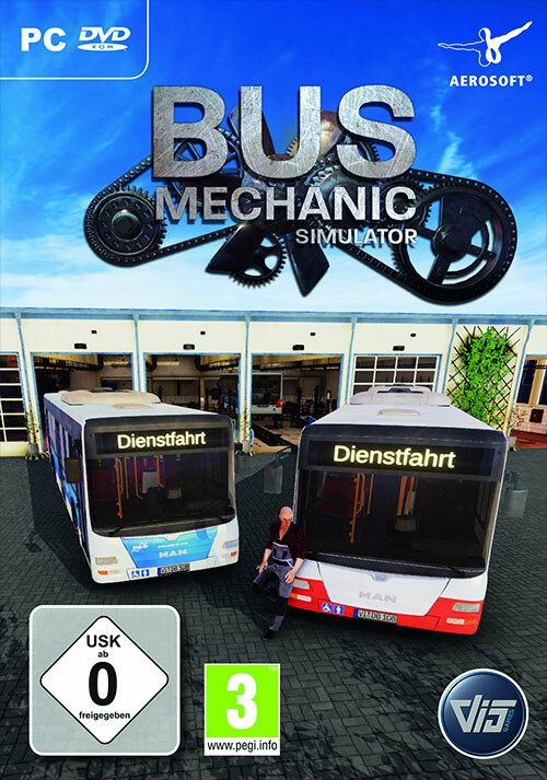 Bus Mechanic Simulator - Cover / Packshot