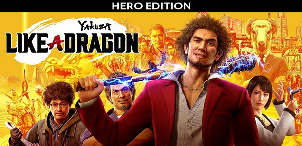 Yakuza: Like a Dragon - Hero Edition - Cover / Packshot