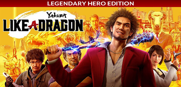 Yakuza: Like a Dragon - Legendary Hero Edition - Cover / Packshot