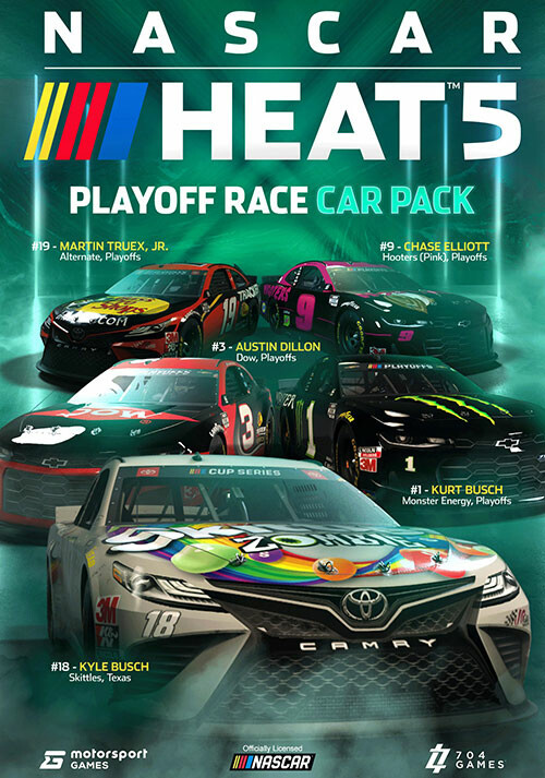 NASCAR Heat 5 - Playoff Pack - Cover / Packshot