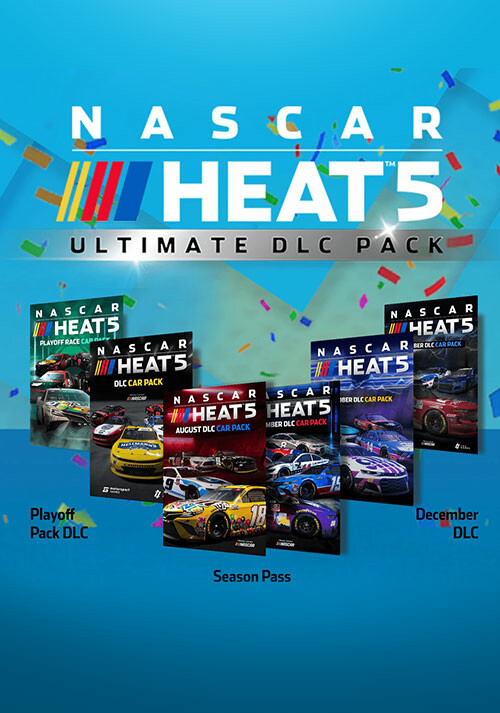 NASCAR Heat 5 - Ultimate Pass - Cover / Packshot