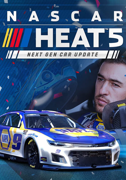 NASCAR Heat 5 - Next Gen Car Update (2022) - Cover / Packshot